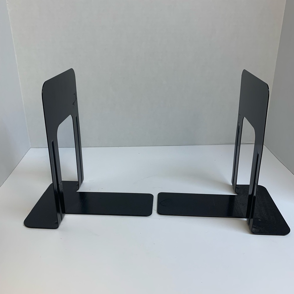 Black Metal Bookends